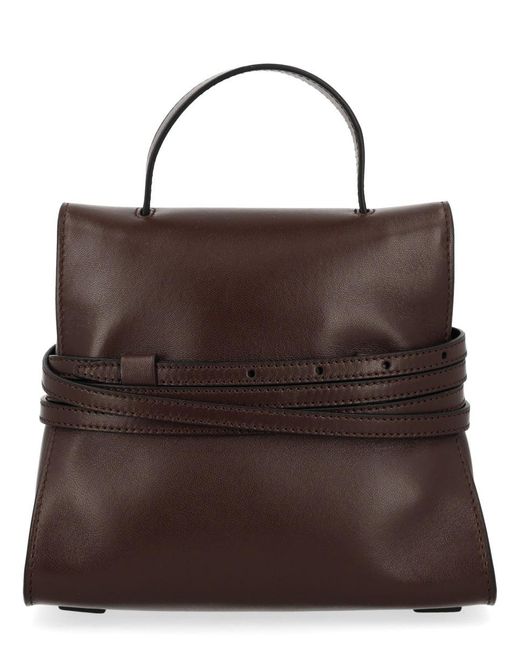 Moschino Brown Chic Mini Handbag For