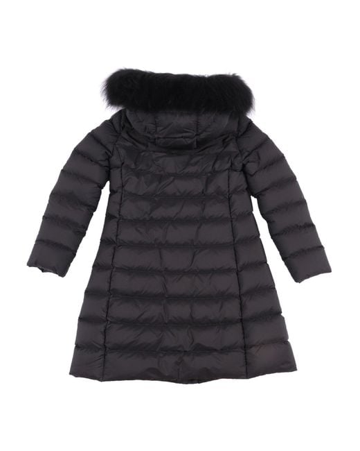 Moncler Black Abelle Long Coat