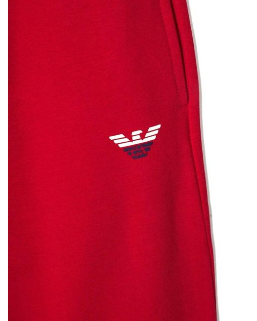Emporio Armani Red Trouser