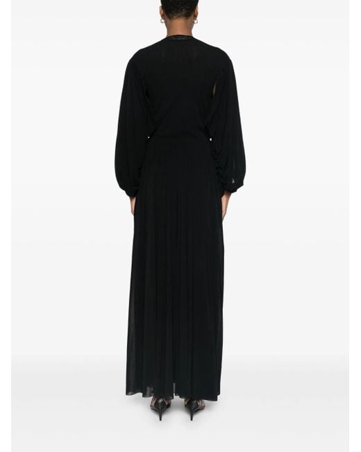 Philosophy Black Pleated Dress