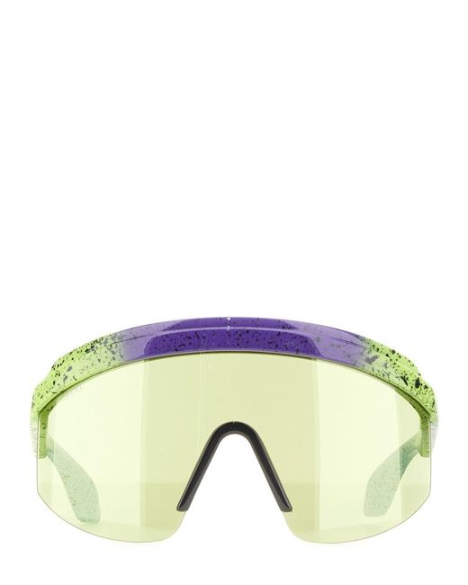Gucci Yellow Mask Frame Sunglasses