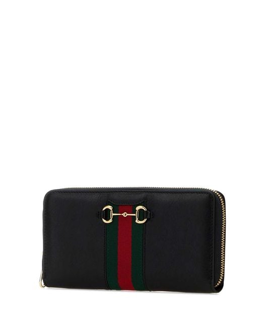 Gucci Black Leather Wallet