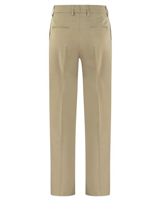 PT Torino Natural Ambra Stretch Viscose Trousers