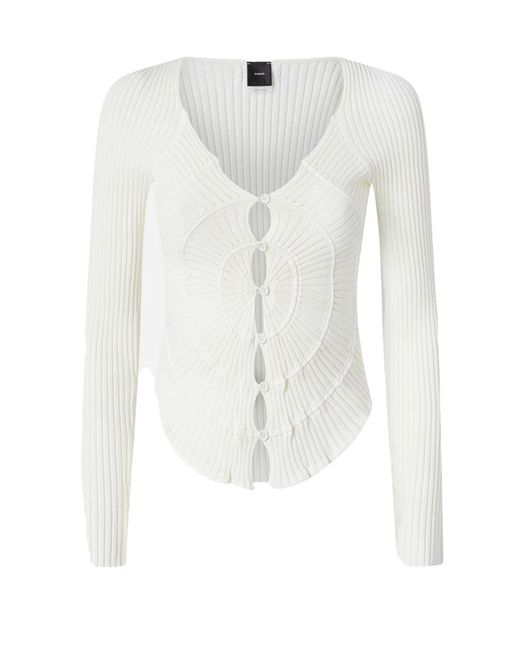 Rosa blanco Pinko de color White