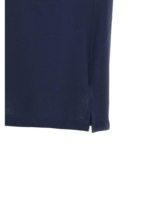 Zanone 'Ice Cotton' T -Shirt in Blue für Herren