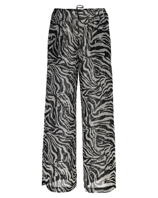 Rotar Birger Christensen Rotado Birger Christensen X Reina Olga Pantalones ROTATE BIRGER CHRISTENSEN de color Gray