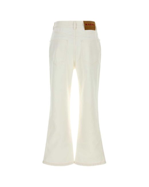Marni White Denim Jeans