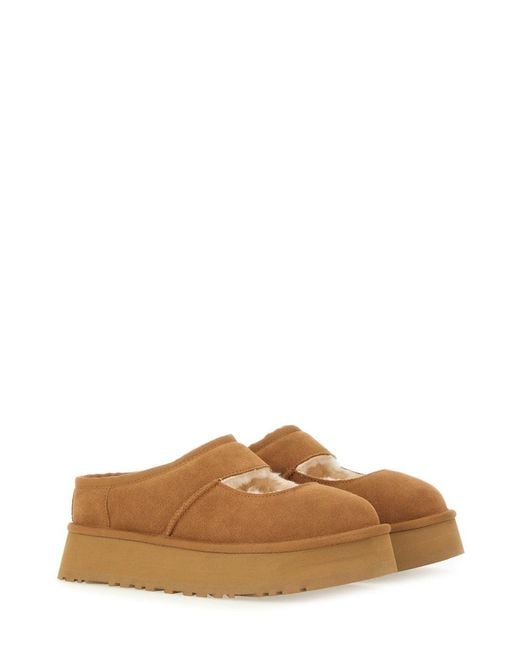 Ugg Brown Bea Mary Jane" Slipper
