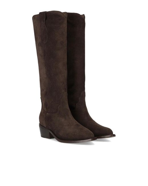Duccio Del Duca Brown Dark Texan Boot