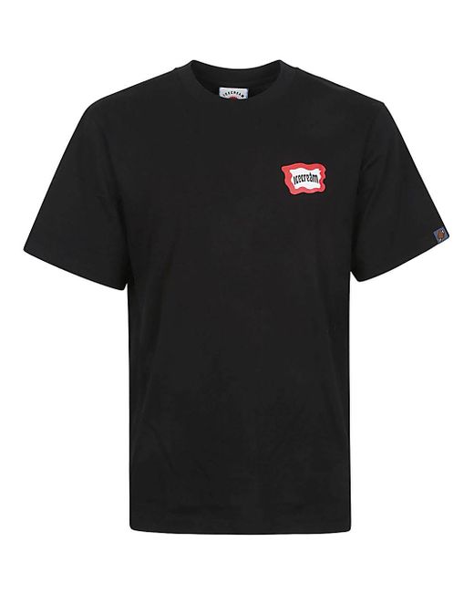 ICECREAM Black T-Shirts And Polos for men
