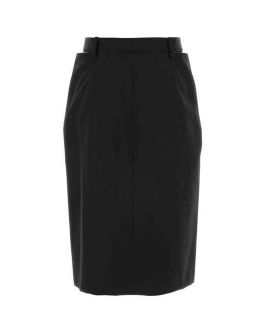 Jil Sander Black Skirt 129