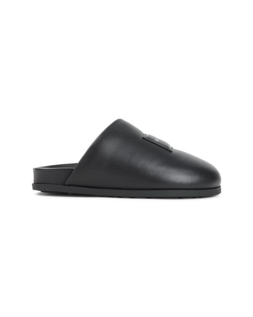 Givenchy Black Lamb Leather Mules