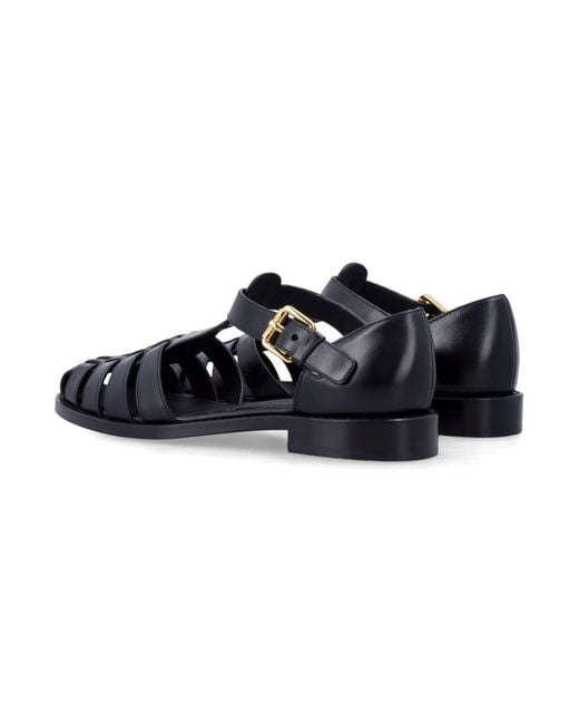 Church's Blue Kelsey Calf Leather Sandals