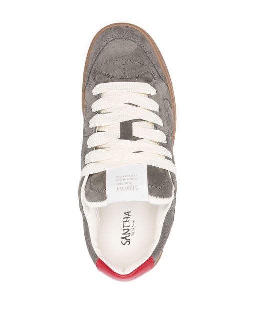 Santha 2 Suede in het Brown voor heren