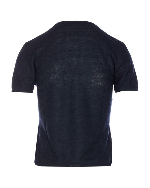 Lisa Yang Blue Ira Cashmere T-Shirt