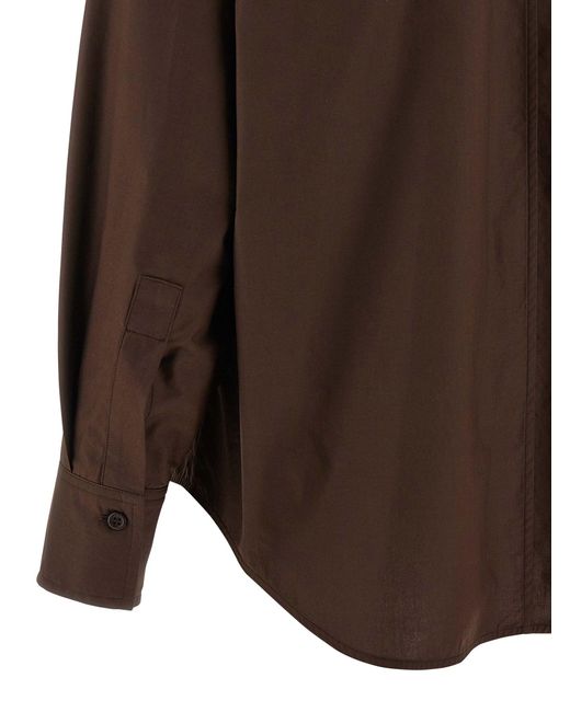 Nude Naakt Vleermuishemd Shirt in het Brown