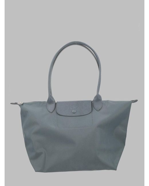 Longchamp Gray Borsa "Le Pliage" Large