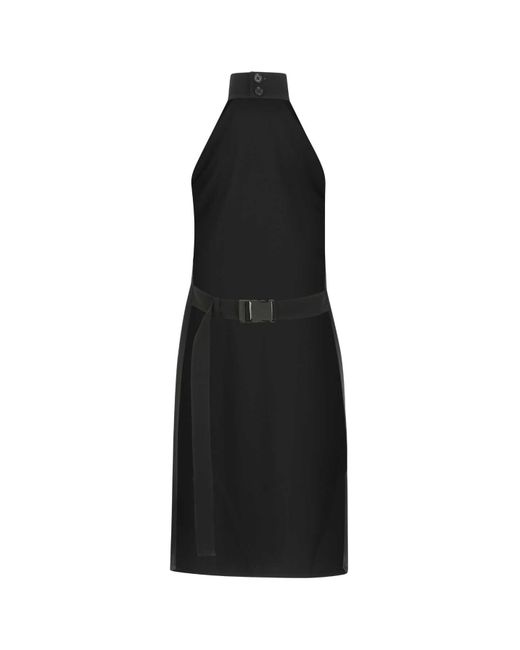 Burberry Black Crepe Top Silk
