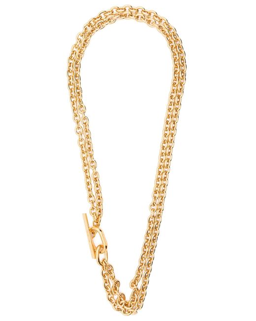 'Xs Collier lien Rabanne en coloris Metallic