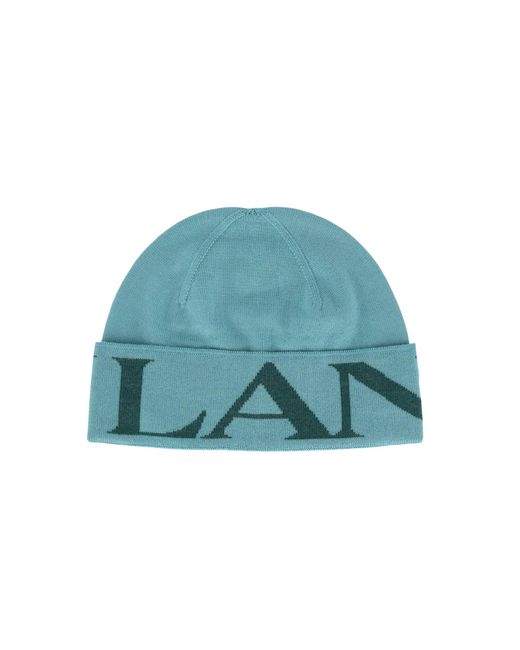 Lanvin Wollen Hoed in het Blue voor heren