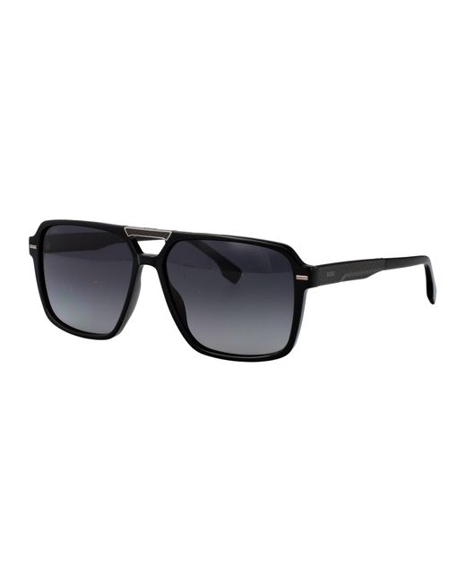 Boss Blue Squared Sunglasses Boss 1766/S 807 for men