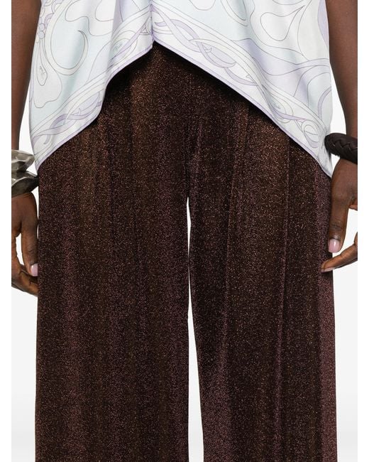 Oseree Blue Lumiere Tailored Long Pants
