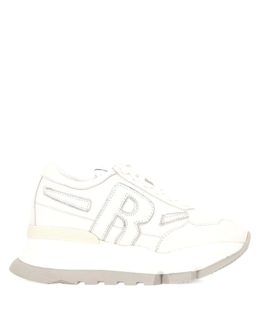 Pamplona Lama Sneaker di Rucoline in White