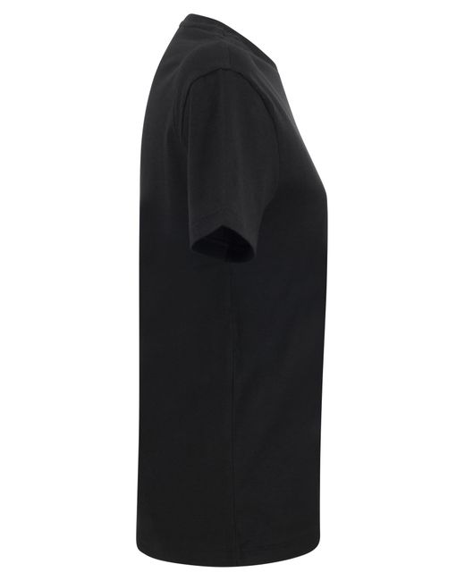 Polo Ralph Lauren Custom Slim Fit Jersey T -shirt in het Black voor heren