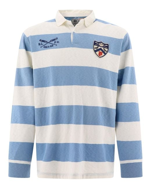 Polo Ralph Lauren "Rugby" Poloshirt in Blue für Herren