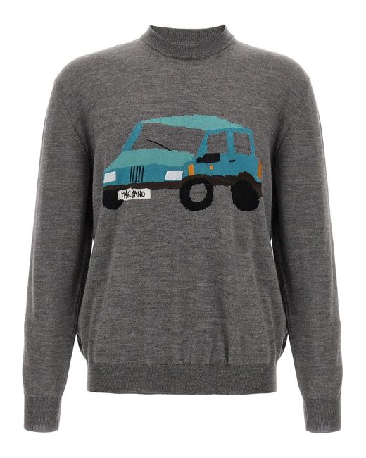 Magliano 'Pandino' Pullover in Gray für Herren