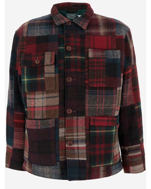 Wool Patchwork di Polo Ralph Lauren in Black da Uomo