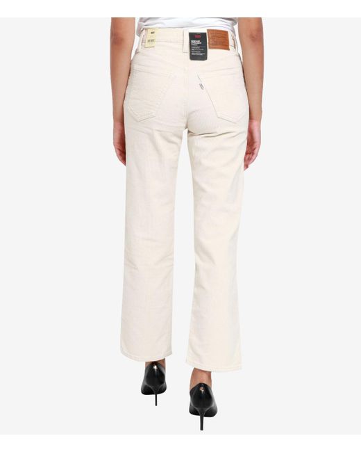 Levi's Jeans Wit in het Natural