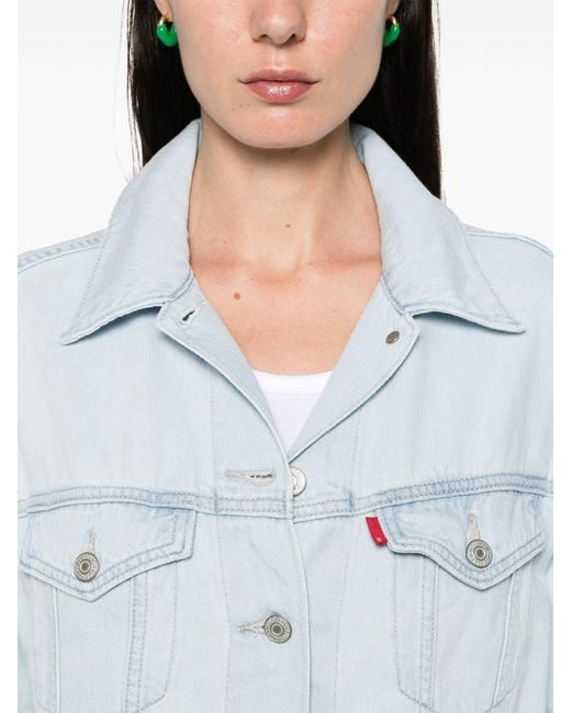 Levi's Blue Featherweight Trucker