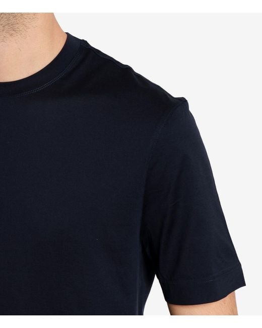 Filippo De Laurentis Blue T Shirts And Polos
