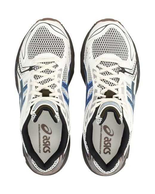 Asics Blue Gel-Kayano 14 Mesh And Faux Leather Sneakers