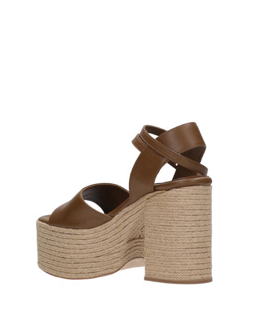 Paloma Barceló Brown Sandals