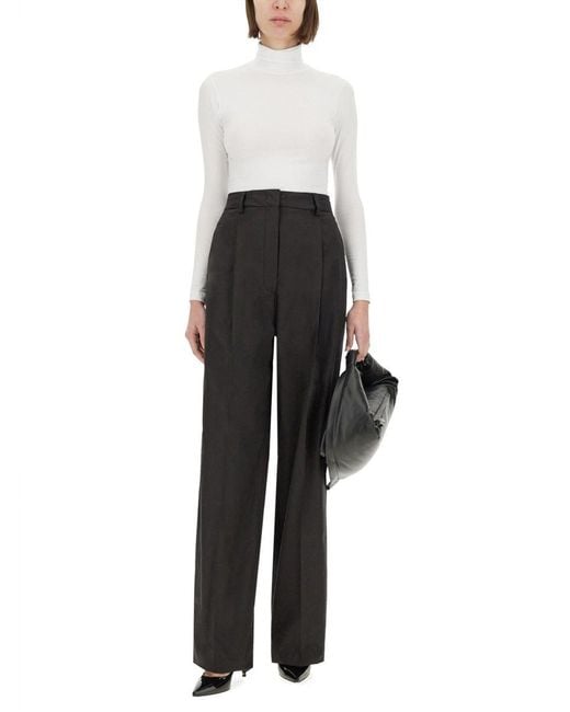 Thelatest Black Poplin Pants
