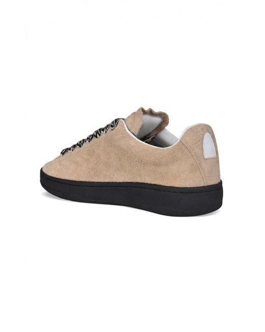 Lanvin Multicolor Suede Lite Curb Sneakers for men