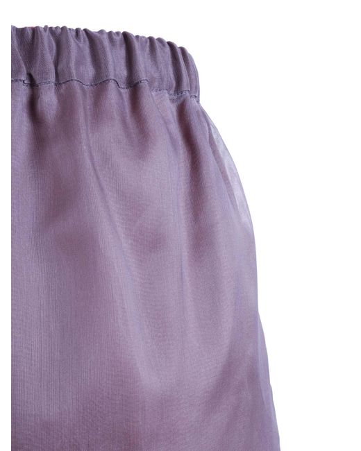 Pantalons Antonelli en coloris Purple