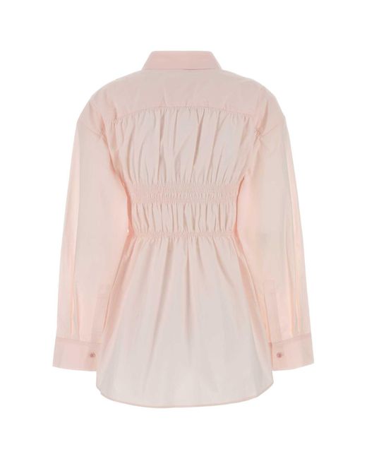 CECILIE BAHNSEN Pink Regular Solid Shirt