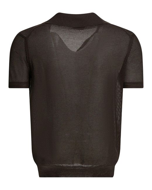Tom Ford Black Polo Shirts for men