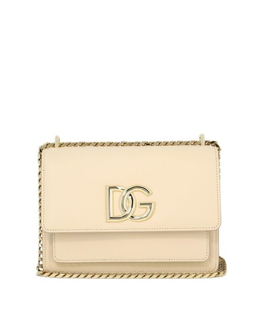 Dolce & Gabbana Natural 3.5 Crossbody Bag
