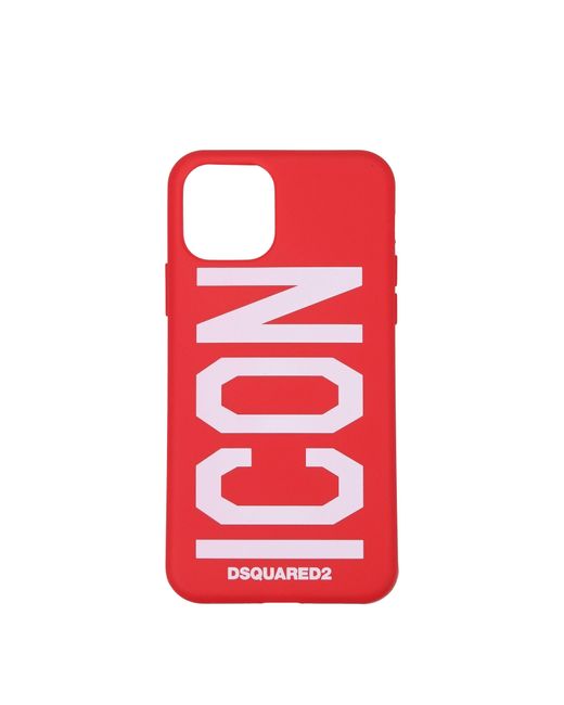 Port Iphone Iphone 11 Pro Thermoplastica Rossa di DSquared² in Red