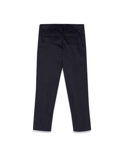 Fay Blue Straight Pants
