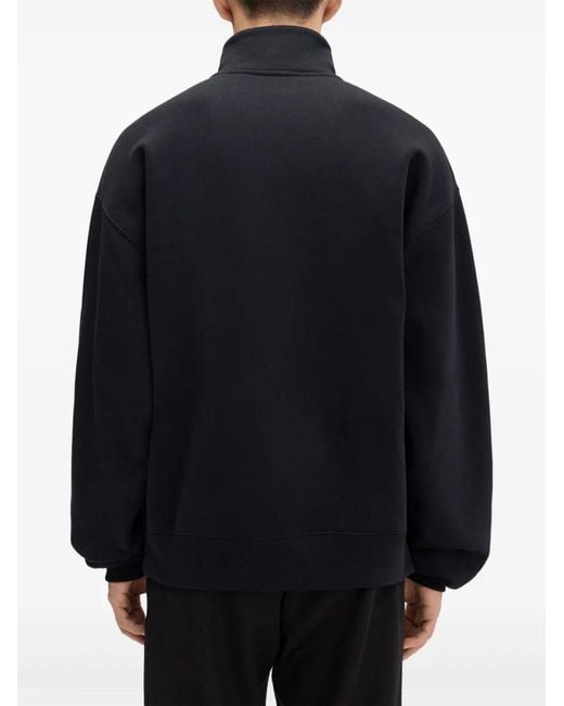 Jacquemus Natural Logo Polo Collar Sweatshirt
