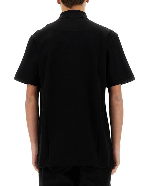 Givenchy Black Cotton Polo