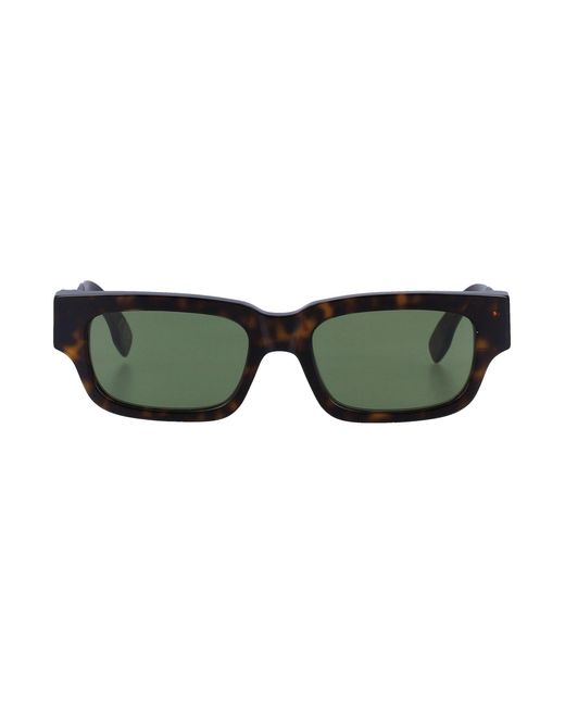 Retrosuperfuture Green Roma Sunglasses