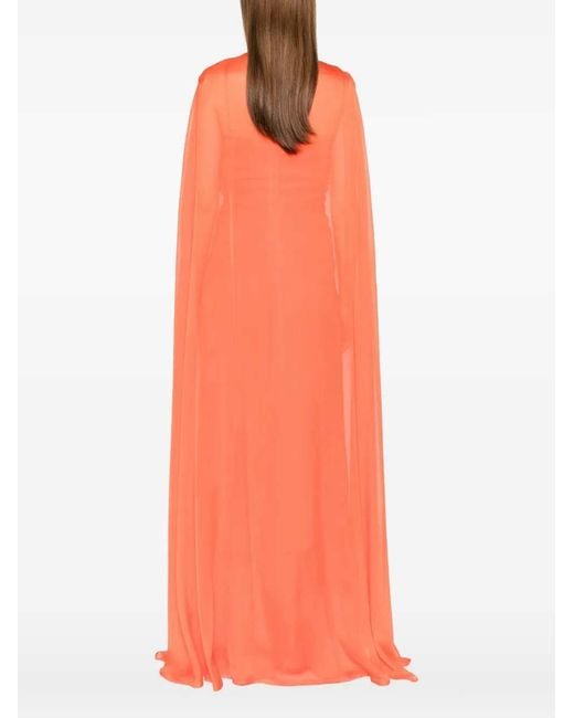 Raquel Diniz Orange Cape