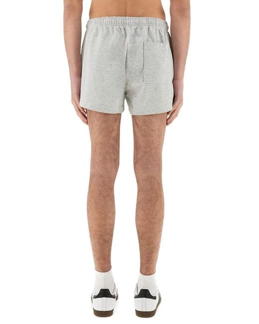 SPORTY&RICH Gray Short Varsity