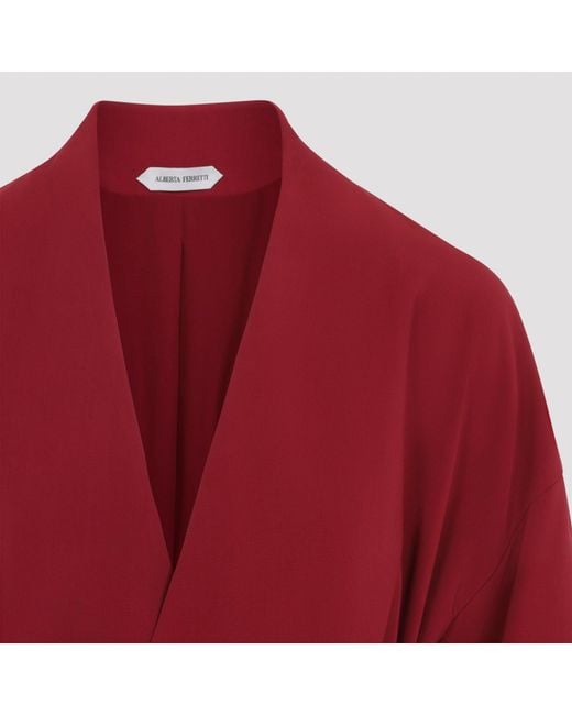 Cady Jacket Alberta Ferretti de color Red